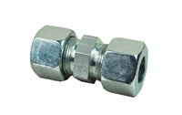 Union de raccord de tube de compression de haute qualité Adaptateur de couplage droit de tube de 3/8"