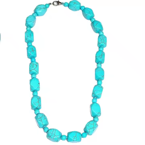 Collar de Resina Acrílica Lucite Ecológico, Hecho a Mano y Pintado a Mano, de la Mejor Calidad, para Mujer, Joyería de Moda, Cuentas y Cadenas - Product Image 5