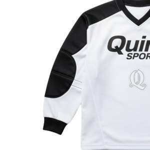 เสื้อกีฬาแขนยาวผ้าโพลีเอสเตอร์น้ำหนักเบาออกแบบได้ตามต้องการสีขาวสีดำบุนวมสำหรับผู้ชายผู้หญิง - Product Image 5