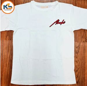 เสื้อยืดผู้ชายผ้าฝ้ายถัก 100% แบบขายส่งตามสั่ง |   ผ้าพิมพ์ลายสกรีนแบบธรรมดา ระบายอากาศได้ดี เป็นมิตรกับสิ่งแวดล้อม สำหรับแบรนด์ส่วนตัว - Product Image 6