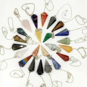 ลูกตุ้มทรงกรวยอัญมณีผสมสวยงามสำหรับรักษารักษา - Product Image 3