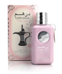 Perfume Dirham Wardi para mujer, Perfume árabe de Dubái, de Ard Al Zaafaran, 100ml