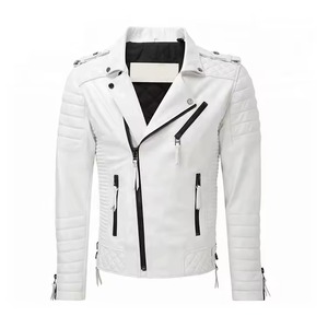 Chaqueta de Cuero Genuino para Hombre con Estilo Personalizado, Calidad Profesional, Impermeable y Transpirable, Precio Económico, Gran Venta - Product Image 5