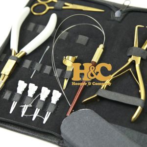 Nuevas Alicates para Extensiones de Cabello en Oferta, Acero Inoxidable de Grado Quirúrgico, Uso Comercial, Tijeras para Microperlas, Peine, Clip, Kit de Herramientas para el Cabello - Product Image 1