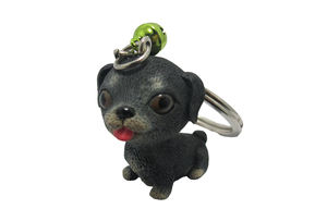 Llaveros de perro de resina personalizados con forma de pata, figura de animal personalizada, Vietnam, ¡Celebra tu familia peluda, gran estilo de recuerdo! - Product Image 4