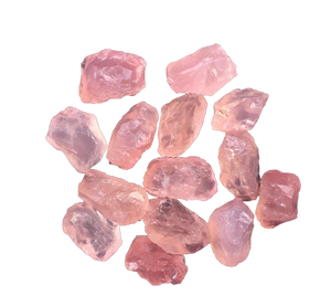 5 pièces Quartz Rose naturel pierres précieuses en vrac 20-30MM en vrac brut taille brute Quartz Rose brut 20-30MM en vrac Quartz Rose brut - Product Image 4