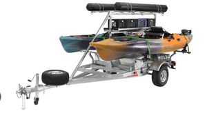 Best New ULTIMATES 1,000 LBS Industrial Grade MEGASPORT ANGLER TRAILER SADDLE STYLE CARRIERS FISHING <b>ROD</b> TUBES US - Product Image 2