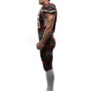 Uniforme de Fútbol Americano con Diseño Elegante, Sublimado con Tela Resistente para Jugadores Profesionales - Product Image 3