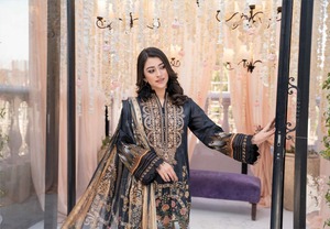 ชุดเดรสฤดูร้อน Faisalabad ผ้าฝ้าย/ชุดสนามหญ้า เสื้อผ้าผู้หญิง ฤดูร้อน ออกแบบผ้าฝ้าย/ชุดสนามหญ้า ชาลวาร์ คามีซ สุภาพสตรี - Product Image 3