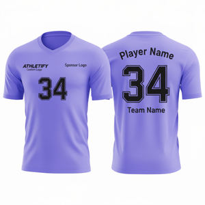 Maillot de football et maillot de football de qualité supérieure Logo personnalisé et numéros Vêtements de sport confortables pour l'entraînement et les matchs de football - Product Image 1