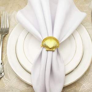 Napkin <b>Rings</b> Napkin <b>Rings</b> Delicate Metal Napkin <b>Ring</b> Clasp <b>for</b> Wedding Party Table Decorations Gold 4 Pieces Napkin Holder <b>Ring</b> - Product Image 2