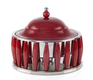 Vente de gros Design moderne Chauffe-plat en acier inoxydable avec combinaison de métal et de résine Casserole pour le Ramadan - Product Image 6