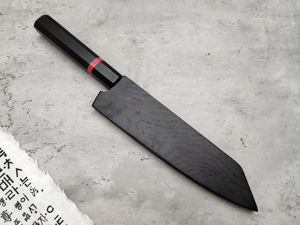 Juego de Cuchillos de Cocina Profesionales de 8 Pulgadas, Acero Inoxidable Damasco, Hoja Recta, Mango de Madera Recubierta, Ambidiestros - Product Image 6