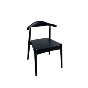 Chaise de salle à manger en bois massif durable avec un design minimaliste moderne pour appartements, salles à manger, hôtels et restaurants - Product Image 2