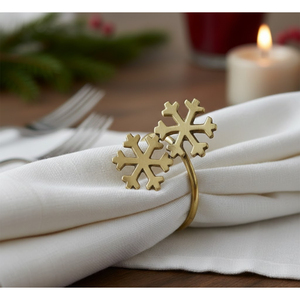 Elegant Metal Napkin Rings Antique Gold Silver Finish Napkin Holders For Wedding Party Dining <b>Table</b> Decor Sturdy <b>Table</b> Setting - Product Image 6
