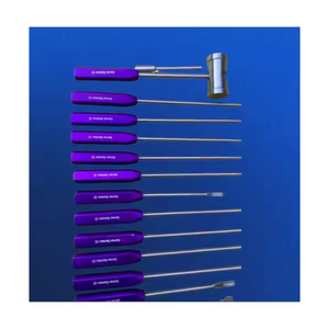 Kit d'instruments de retrait de ciment avec élévateur fémoral, garantie d'un an, par Surgiright - Product Image 2