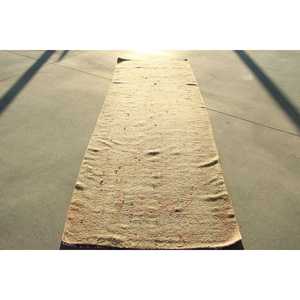 Tapis Herki vintage 3,2x10,4 pi (98x316 cm), tapis turc brun à bordures - Product Image 4