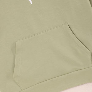 Nuevo profesional personalizado peso pesado sin cuerdas sudaderas con capucha de moda de gran tamaño sueltas cómodas y transpirables de punto ecológico - Product Image 5