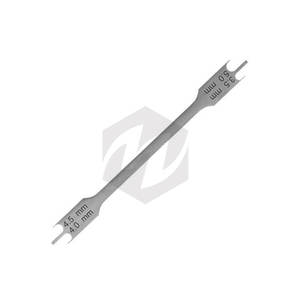 High Quality Dental Orthodontic <b>Bracket</b> Height Gauge German <b>Stainless</b> <b>Steel</b> Measuring Tool Braces Placement Medic Instruments - Product Image 1