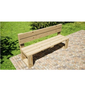 Luxury Wooden Outdoor Garden Patio <b>Bench</b> for Home Hotel Garden Outside Park Seating Patio <b>Bench</b> Outdoor and <b>Indoor</b> Furniture - Product Image 1