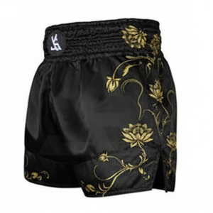 Shorts de MMA et de boxe en gros, marque privée, fabricant OEM, extensible, 100% coton, léger, respirant - Product Image 4