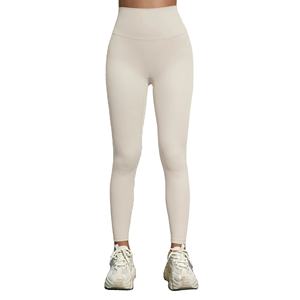 Pantalón deportivo para mujer con estampado de color sólido, mallas deportivas transpirables para yoga, logotipo, entrenamiento integral, jogging, pantalón de talla grande - Product Image 5