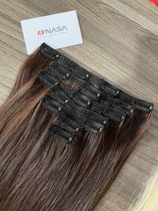 Cheveux vierges brésiliens NASA à clips, prix de gros, article très demandé 2026, 60 cm, 100 g, haute qualité, best-seller, cheveux vietnamiens bruts - Product Image 2