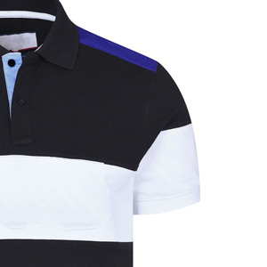 Vente en Gros 100% Coton Polo à Manches Courtes Polo de Couleur Unie pour Hommes - Product Image 4