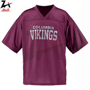 Custom Breathable Sports Wear Jerseys Premium American Football <b>Shirts</b> Tops 100% <b>Polyester</b> Wholesale for Teams and Fans - Product Image 5
