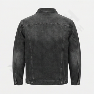 Chaqueta Vaquera para Hombre, Diseño de Moda Urbana para Invierno, Alta Calidad, Transpirable, Cuello Alto, Prenda Exterior de Moda - Product Image 2