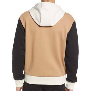 OEM Conception Personnalisée Nouvelle Arrivée Couleur Contraste Vêtements pour Hommes Grande Taille Sweatshirts à Capuche 100% Coton Grande Taille Hommes Hoodies - Product Image 4
