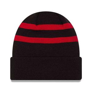 หมวกบีนนี่ไหมพรมถักแบบกำหนดเอง ปี 2026 สำหรับผู้ชาย สีพื้น นุ่ม อุ่น สำหรับฤดูหนาว ระบายอากาศได้ดี พร้อมโลโก้ที่ปรับแต่งได้ - Product Image 1