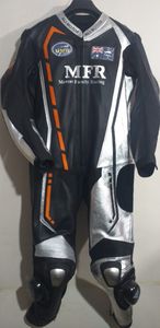 Motorbike Racing <b>Suit</b> Breathable Heavy Leather <b>Full</b> Sleeve Men's Made in Pakistan - Product Image 2