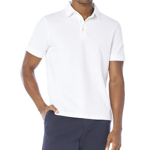 Polo classique pour hommes respirant séchage rapide Anti-rides Anti-boulochage Anti-rétrécissement polo écologique pour hommes - Product Image 2