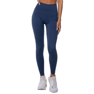 Nouveaux produits Leggings taille haute avec poches coton femmes Fitness Butt Lift Yoga leggings pour femmes logo personnalisé - Product Image 1