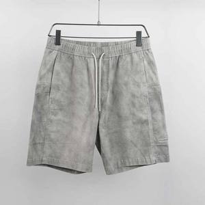 Custom Summer Acid Wash Cotton <b>jogger</b> Drawstring Vintage <b>Short</b> Streetwear Gradient Ramp Gym Men <b>Shorts</b> - Product Image 1