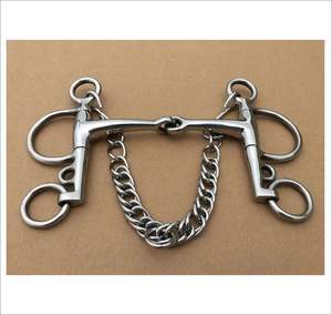 Nouvel Arrivage : Mors à œillets en cuivre pour chevaux, en acier inoxydable, équipement d'équitation - Product Image 1