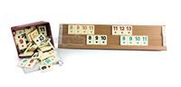 Star Gold Dayanıklı Plastik Okey Rummy Taş Seti 4 Kişilik Aile Masa Oyunu