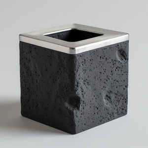 Portacepillos de Dientes de Metal Artístico con Diseño Moderno, Duradero y Ecológico, Tamaño Personalizable para una Decoración de Baño Elegante - Product Image 1