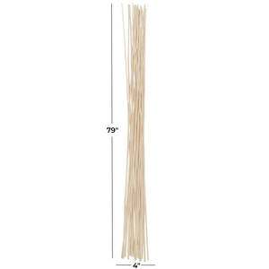 เครื่องมือหมุนเชือกปอกระเจาทรงสูงดีไซน์ไม้ไผ่ - Product Image 3