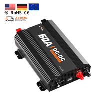 Chargeur de batterie DC-DC intelligent automatique LiTime 12V 60A pour batteries lithium LifePO4, stock US, pleine capacité, sûr et efficace