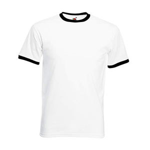 Ringer Tee Style Camiseta de algodón Basics Ringer T-shirt Summer Classic Basic Tees Ringer Tri-blend T Shirt - Product Image 2
