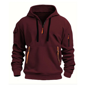 Sudadera con Capucha Extra Grande para Hombre, Súper Suave, Bordada, Lavada al Ácido, 100% Algodón, Anti-Pilling, para Hombre, Mujer y Parejas - Product Image 6