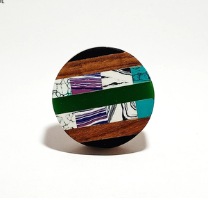 Tiradores de armario de madera de resina de lujo al por mayor, tiradores cuadrados redondos y rectangulares - Product Image 5