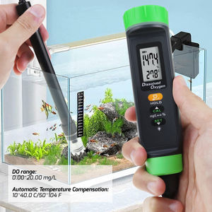 User-friendly Dissolved Oxygen Meter DO <b>Tester</b> 0.00~20.00mg/L Self-floating Probe, Rechargeable Battery for Aquaculture - Product Image 1