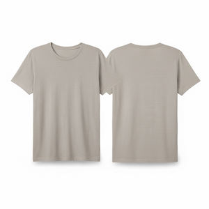 Camisetas de algodón con cuello redondo para hombre, transferencia de calor, DTG, serigrafía bordada, estilo Vintage, venta al por mayor, camisetas lisas - Product Image 2