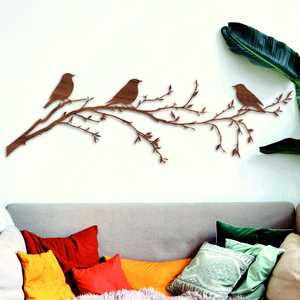 Tenture murale indienne ethnique très demandée avec broderie et perles, art traditionnel artisanal, panneau de décoration murale en bois fait main - Product Image 1