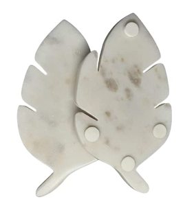 Posavasos de mármol blanco elegantes modernos de lujo inspirados en la naturaleza Diseño de mariposa Premium Esteras y almohadillas de mesa sofisticadas y elegantes - Product Image 6