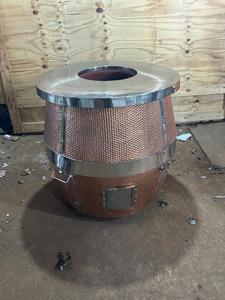 Horno de gas Tandoor martillado de cobre Equipo de cocina comercial al aire libre de alto calor para un fácil montaje Resistencia a la intemperie para - Product Image 2
