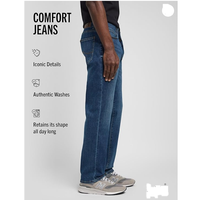 Men's High Quality Denim Jeans Pants Fashionable Straight Style for Winter Manufactured in Bangladesh